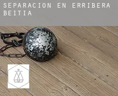 Separación en  Erribera Beitia / Ribera Baja