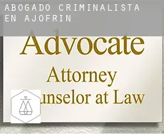 Abogado criminalista en  Ajofrín