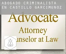 Abogado criminalista en  Castillo de Garcimuñoz