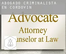 Abogado criminalista en  Cordovín