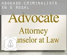 Abogado criminalista en  O Rosal