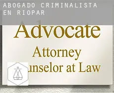 Abogado criminalista en  Riópar