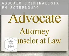 Abogado criminalista en  Sotresgudo