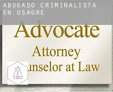 Abogado criminalista en  Usagre