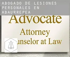 Abogado de lesiones personales en  Abaurrepea / Abaurrea Baja