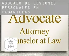 Abogado de lesiones personales en  Cabanillas
