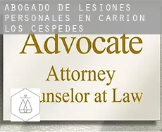Abogado de lesiones personales en  Carrión de los Céspedes
