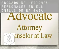 Abogado de lesiones personales en  els Omells de na Gaia