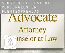 Abogado de lesiones personales en  Fuentespreadas