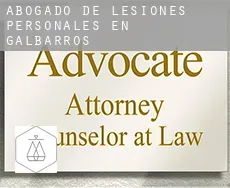 Abogado de lesiones personales en  Galbarros