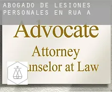 Abogado de lesiones personales en  Rúa (A)
