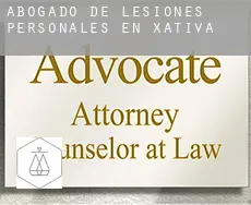 Abogado de lesiones personales en  Xàtiva