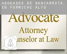 Abogados de bancarrota en  Formiche Alto