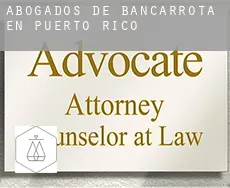 Abogados de bancarrota en  Puerto Rico