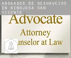Abogados de deshaucios en  Hinojosa de San Vicente