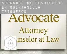 Abogados de deshaucios en  Quintanilla de Trigueros