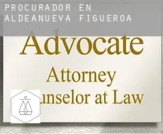 Procurador en  Aldeanueva de Figueroa
