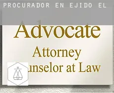 Procurador en  Ejido (El)