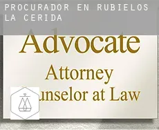 Procurador en  Rubielos de la Cérida
