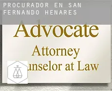 Procurador en  San Fernando de Henares