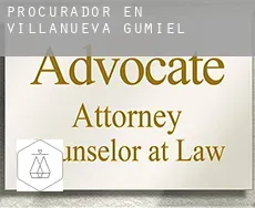 Procurador en  Villanueva de Gumiel