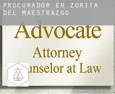Procurador en Zorita del Maestrazgo