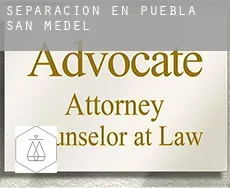 Separación en  Puebla de San Medel