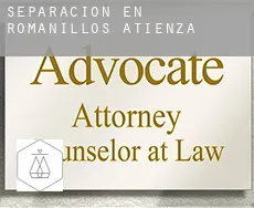 Separación en  Romanillos de Atienza