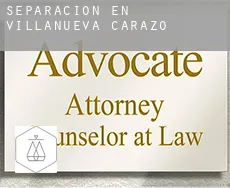 Separación en  Villanueva de Carazo