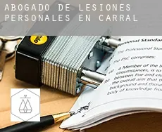 Abogado de lesiones personales en  Carral
