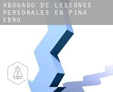 Abogado de lesiones personales en  Pina de Ebro