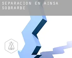 Separación en  Aínsa-Sobrarbe
