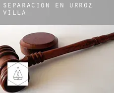 Separación en  Urroz-Villa