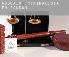 Abogado criminalista en  Fondón