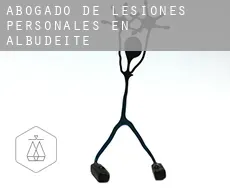 Abogado de lesiones personales en  Albudeite