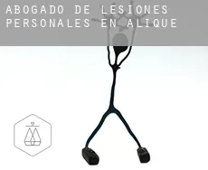 Abogado de lesiones personales en  Alique