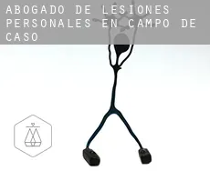 Abogado de lesiones personales en  Campo de Caso