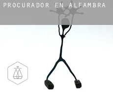 Procurador en  Alfambra