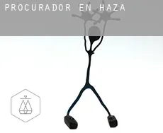 Procurador en  Haza