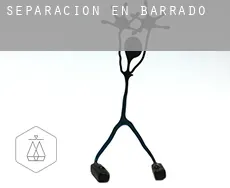Separación en  Barrado