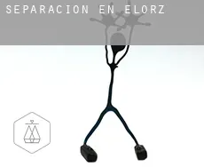 Separación en  Elorz