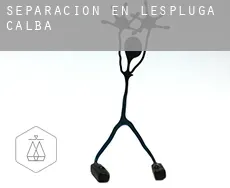 Separación en  l'Espluga Calba