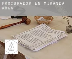 Procurador en  Miranda de Arga
