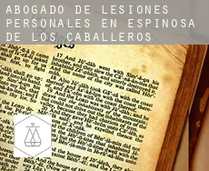 Abogado de lesiones personales en  Espinosa de los Caballeros