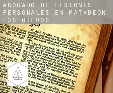 Abogado de lesiones personales en  Matadeón de los Oteros