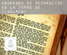 Abogados de deshaucios en  la Torre de Claramunt