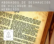 Abogados de deshaucios en  Villasur de Herreros