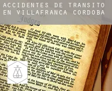 Accidentes de tránsito en  Villafranca de Córdoba