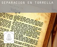 Separación en  Torrella