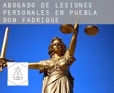 Abogado de lesiones personales en  Puebla de Don Fadrique